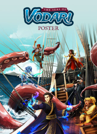 The Seas of Vodari Poster (27" x 18")